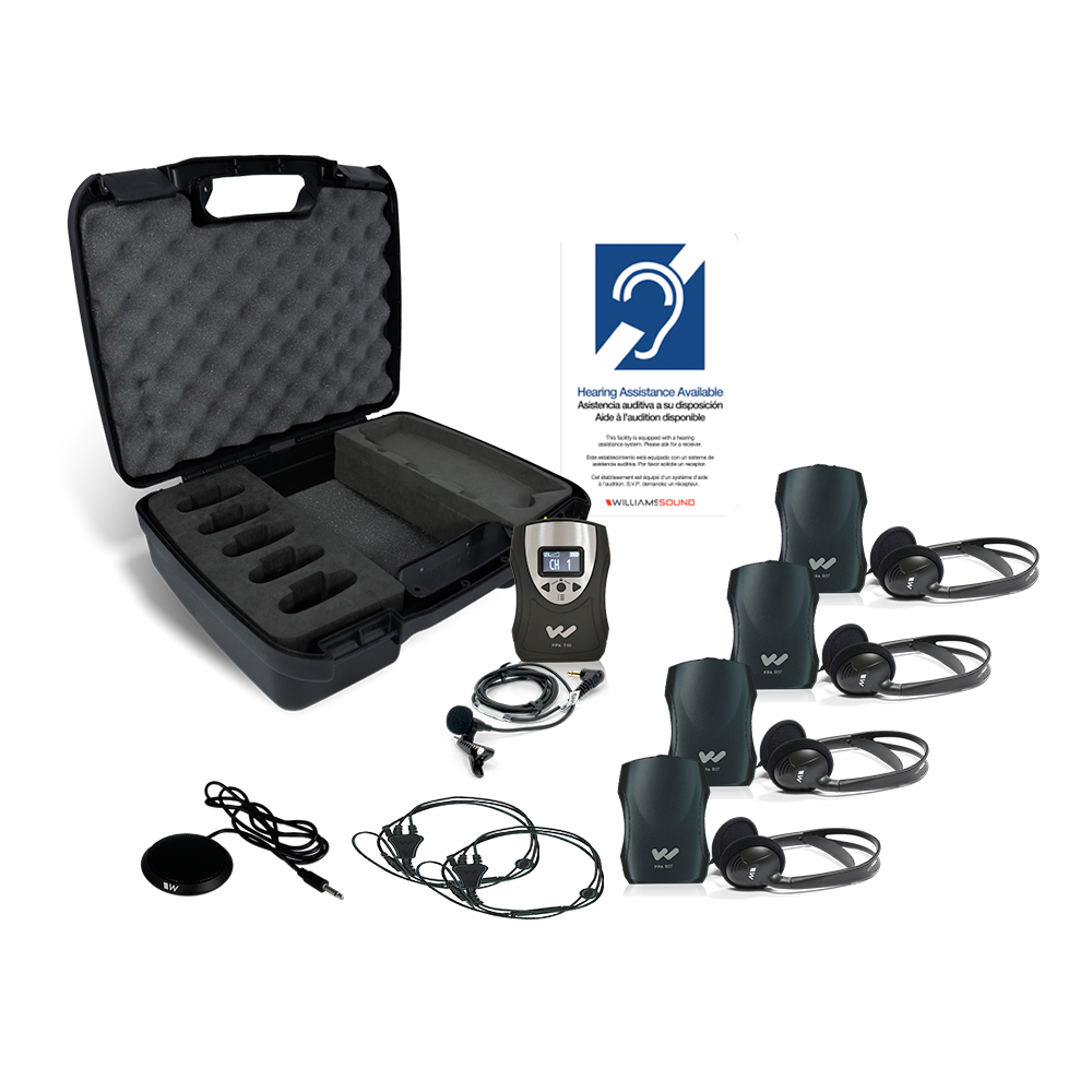 Portable ADA Assistive Listening Kit – Alkaline Battery