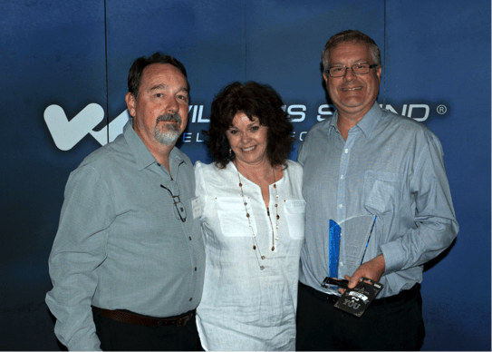 Williams Sound celebrates its top international distributor for 2014