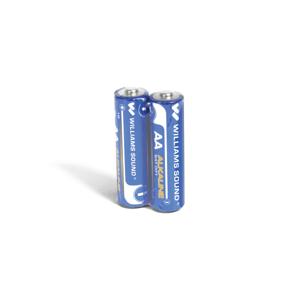 Williams Sound AA alkaline batteries