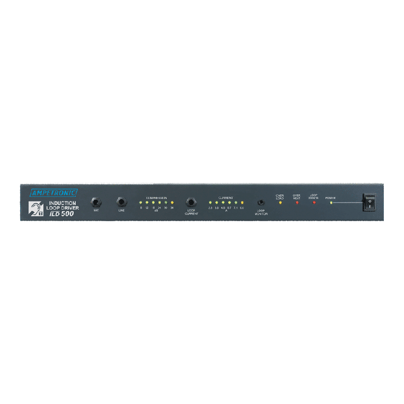 ILD500 – Professional Audio Induction Loop Driver front
