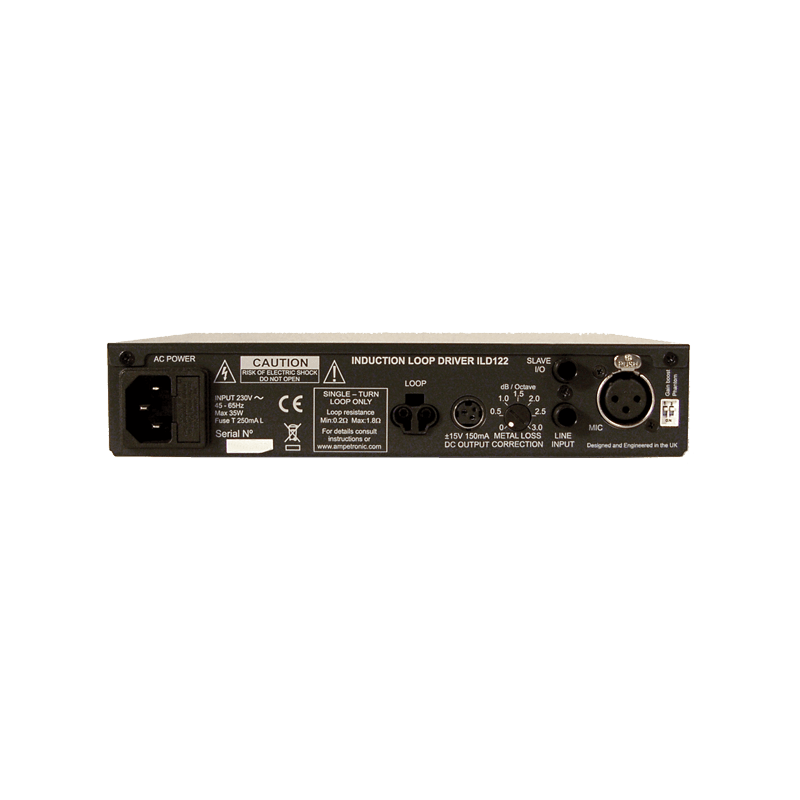ILD122 – Professional Audio Induction Loop Driver back