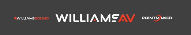 Williams Sound and Pointmaker Announce Launch of new Corporate Identity