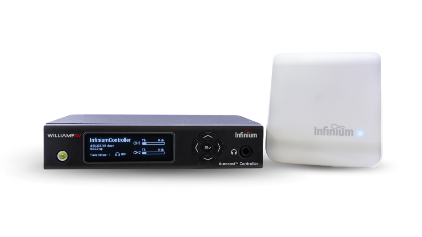 Infinium™ Auracast™ Controller and Transmitter