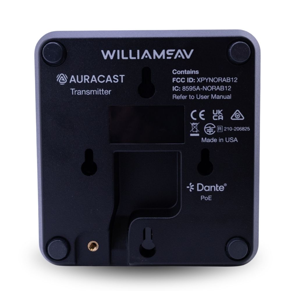 Infinium - Transmitter BA T1 BLK Back View - 1000 x 1000