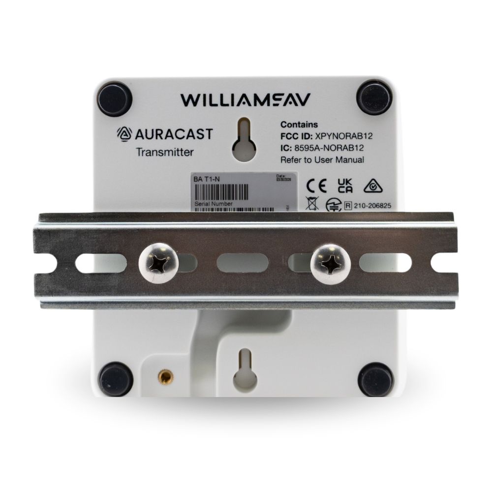 Infinium - Transmitter Outdoor Enclosure BA-T1W - Back with Install plate - 1000 x 1000
